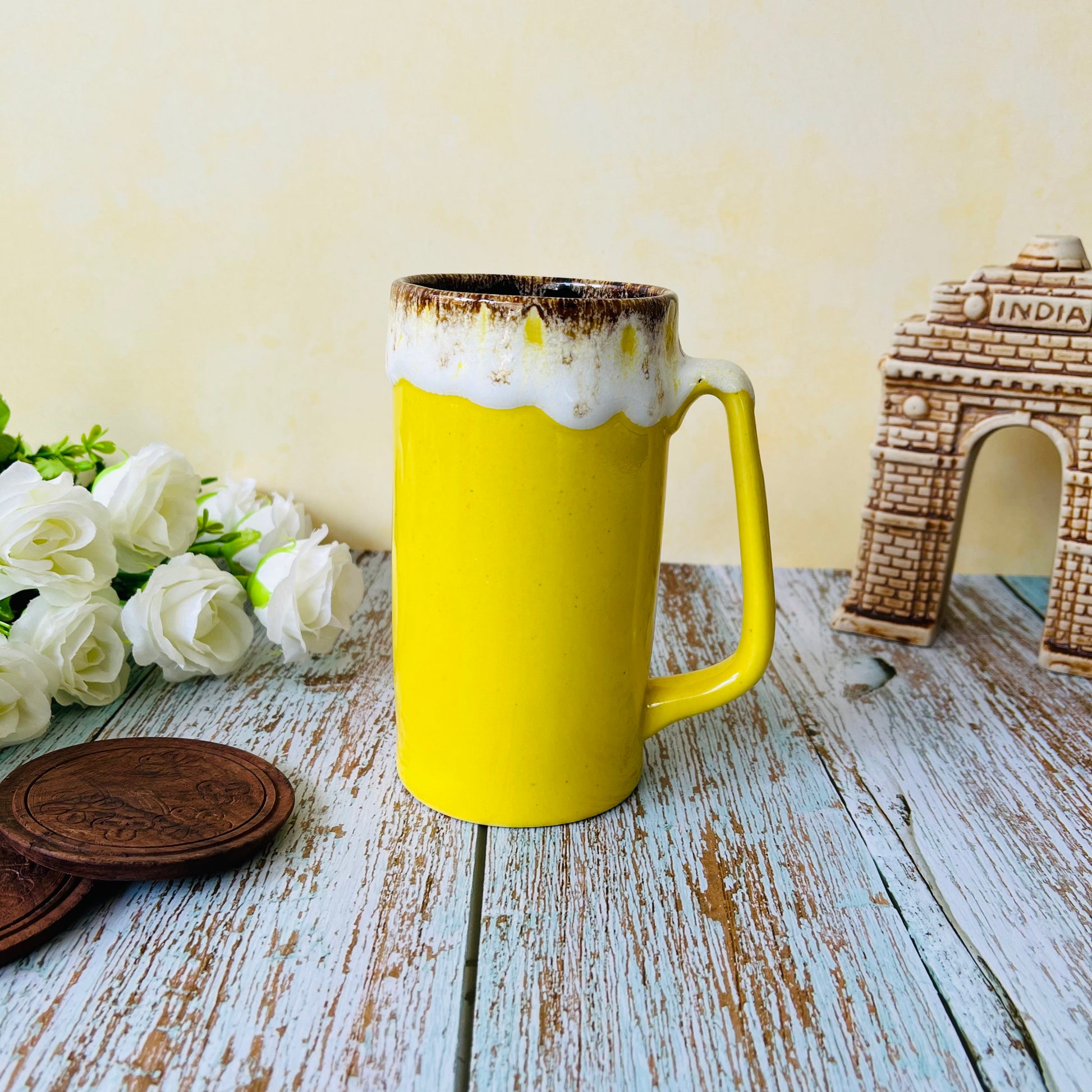 Wildflower Beer Can Glass | Iced Coffee Glass Cup | Trendy Cup | Glass  Coffee Cup | Coffee Cup | Bridesmaid Gift| Custom Cup